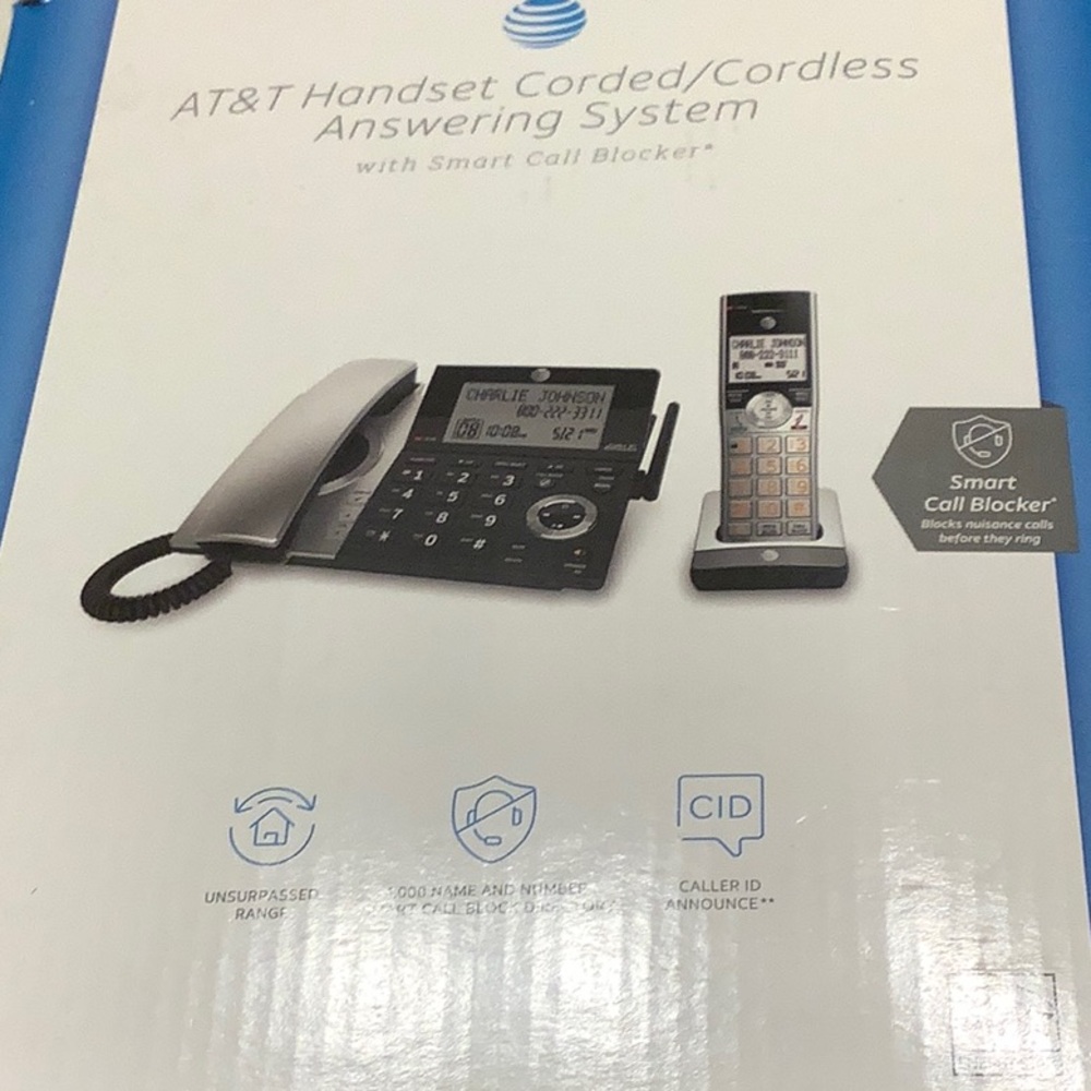 AT&T Corded/Cordless Phone System